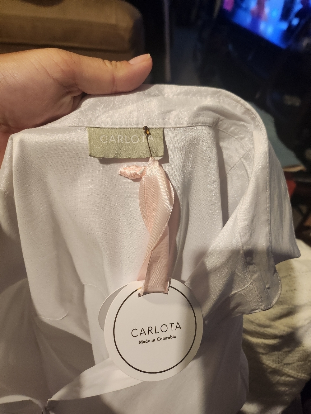 Carlota shirt dress size M NEW - Picture 7 of 7